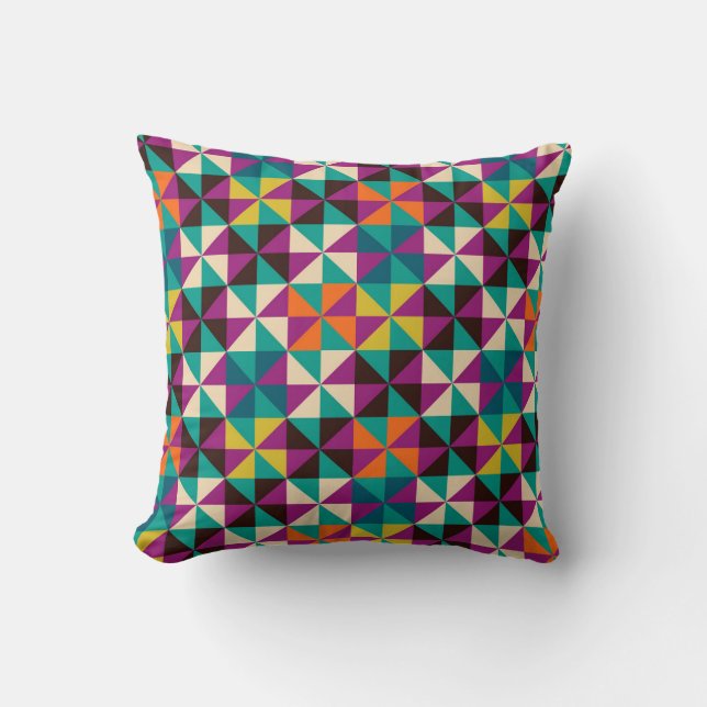 Seamless Geometric, Modern Pattern Design. Cushion (Front)