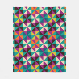 Seamless Geometric, Modern Pattern Design. Fleece Blanket