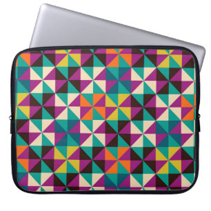 Seamless Geometric, Modern Pattern Design. Laptop Sleeve