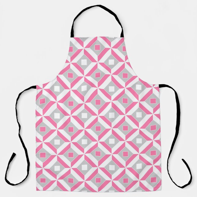 Seamless geometric pattern apron (Front)