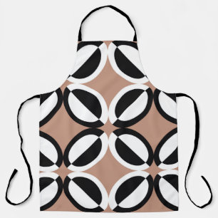 Seamless geometric pattern apron
