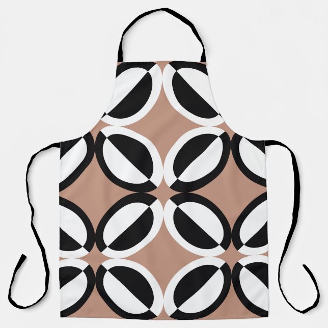 Seamless geometric pattern apron (Front)