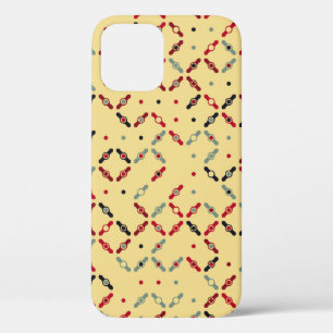 Seamless geometric pattern design illustrationabst iPhone 12 case