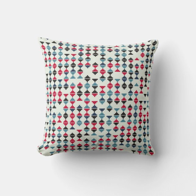 Seamless geometric pattern design illustrationabst cushion (Front)