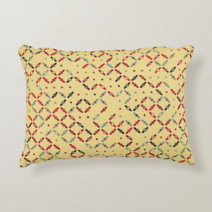 Seamless geometric pattern design illustrationabst decorative cushion