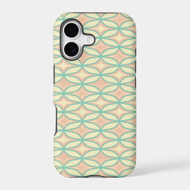  Seamless geometric pattern in diamond shapes  (Back)