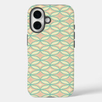 Seamless geometric pattern in diamond shapes