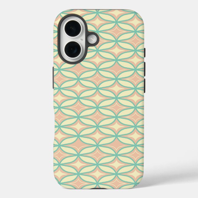  Seamless geometric pattern in diamond shapes  Case-Mate iPhone Case (Back)