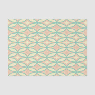 Seamless geometric pattern in diamond shapes Tissue Paper
