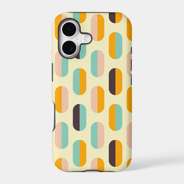 Seamless geometric pattern in retro vibes (Back)