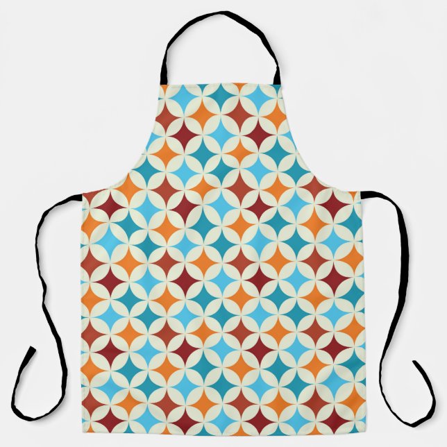 seamless geometric pattern. modern stylish repeati apron (Front)