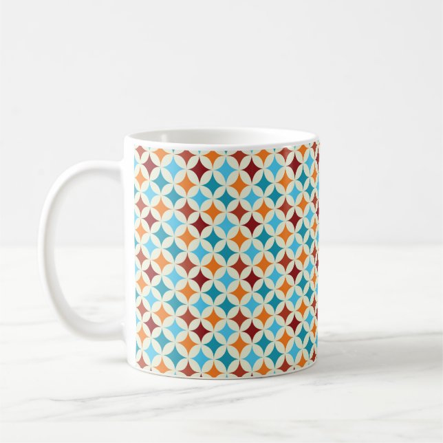 seamless geometric pattern. modern stylish repeati coffee mug (Left)