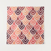 Seamless geometric pattern on paper texture