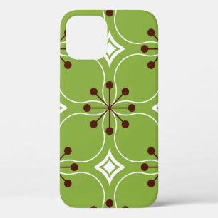 Seamless geometric pattern with rhombuses iPhone 12 case