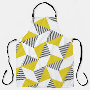 Seamless geometric pattern with triangles,rhombus apron