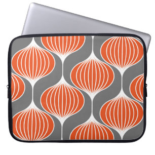 Seamless geometric pattern with wavy lines. art.  laptop sleeve