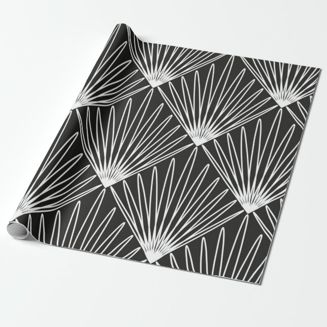 Seamless geometric pattern wrapping paper (Unrolled)
