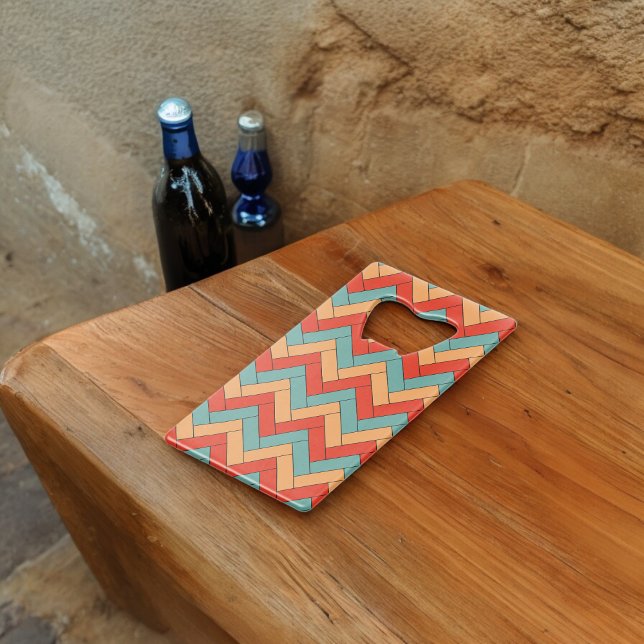 Seamless Geometric Shape Pattern (Bottle Openers)