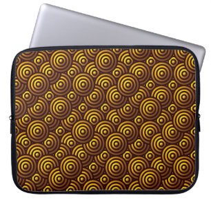 Seamless Gold Pattern Laptop Sleeve