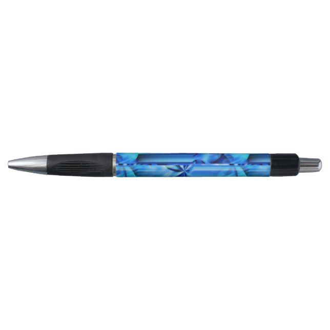 Seamless Graphic Design - blue black I (Front)