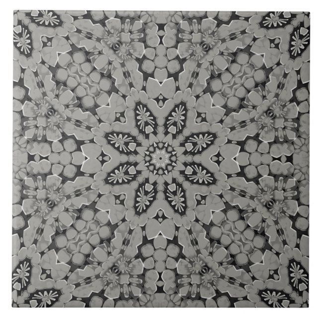 Seamless Grey Ceramic Tile (Front)