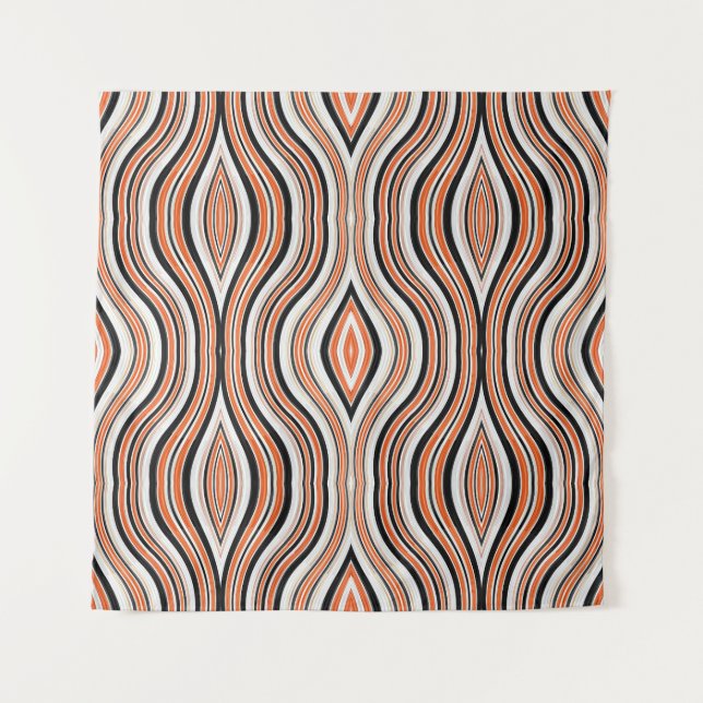 Seamless Grey Decor: Fabric, Wallpaper Tapestry (Front)