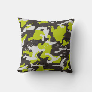 Seamless grunge camouflage background. Camouflage  Cushion