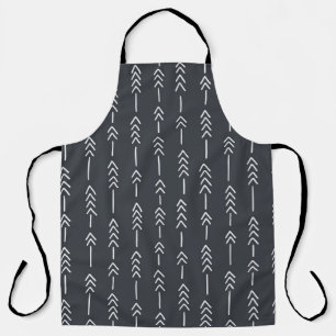 Seamless hand drawn geometric tribal pattern with apron