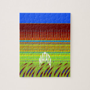 Seamless Have a Nice Day and a Better Night Jigsaw Puzzle