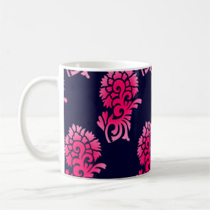 seamless Indian mughal flower motif backgroundabst Coffee Mug