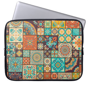 Seamless Islamic, Arabic tile pattern. Laptop Sleeve