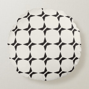seamless lattice pattern. Modern stylish texture. Round Cushion
