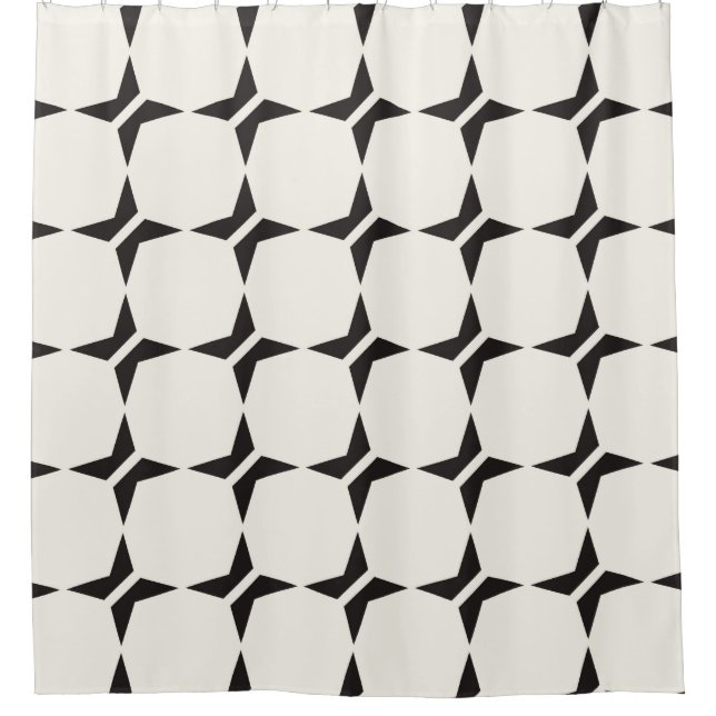 seamless lattice pattern. Modern stylish texture.  Shower Curtain (Front)