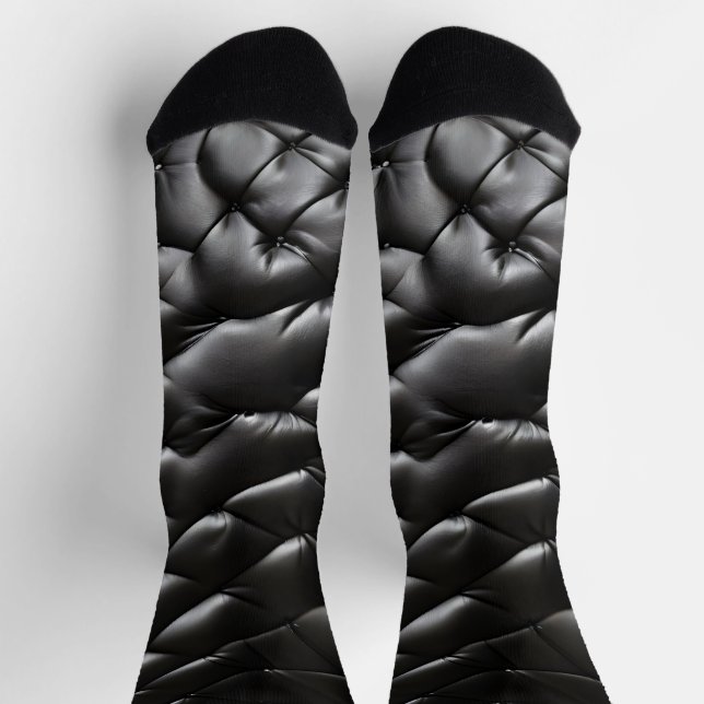 Seamless leather texture pattern socks (Top)