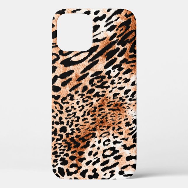 Seamless leopard pattern, african animal print Case-Mate iPhone case (Back)