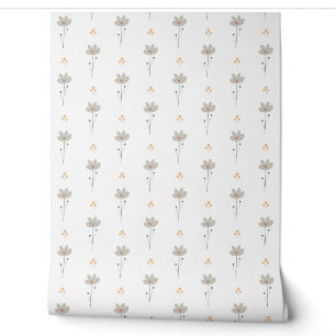 seamless little flowers pattern wallpaper
