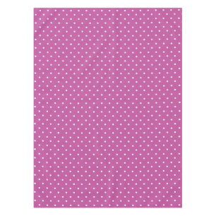 Seamless magenta background polka dot pattern tablecloth