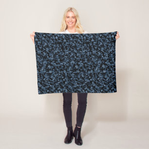 Seamless marble granite abstract modern pattern pr fleece blanket