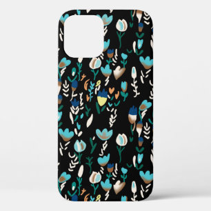 seamless mini floralabstract,background,blossom,de iPhone 12 case