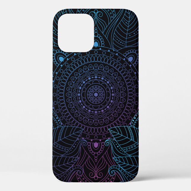 Seamless oriental arabesque pattern. Laced decorat Case-Mate iPhone Case (Back)