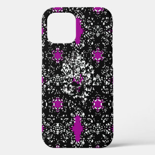 Seamless oriental classic white pattern. Vintage a iPhone 12 Case