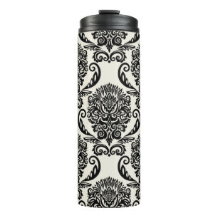 Seamless ornament with decorative elements. Freeha Thermal Tumbler