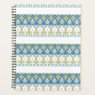 Seamless ornamental decor ornate folk  planner