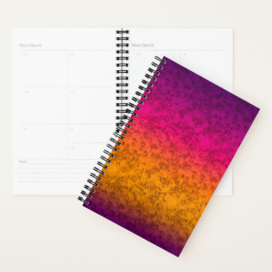 Seamless ornamental marble gradient pink purple ye planner