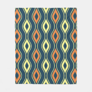 seamless ornamental pattern illustrationillustrati fleece blanket