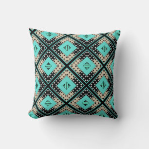 Seamless ornamental retro moroccan arabic vintage cushion