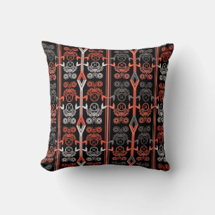 Seamless ornamental retro moroccan arabic vintage cushion