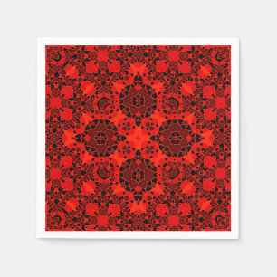 Seamless ornamental retro moroccan arabic vintage napkin