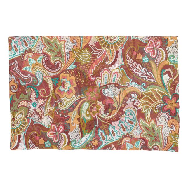 Seamless paisley: elegant background pattern. pillowcase (Front)