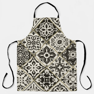 Seamless patchwork tile with Islam, Arabic, Indian Apron